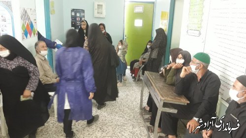 خدمت به خلق برای رضای خدا شعار گروه جهادی پزشکی شهید کاظمی آشتیانی