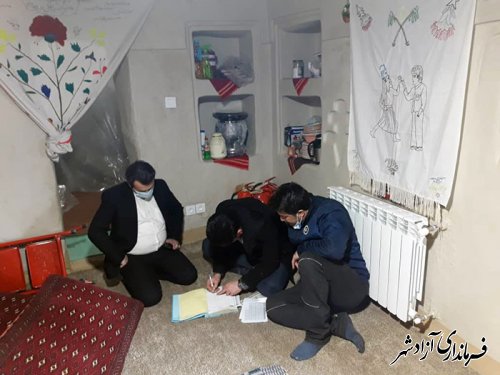 بازدید رئیس اداره میراث فرهنگی، گردشگری و صنایع دستی شهرستان آزادشهر از اقامتگاه کدخدا