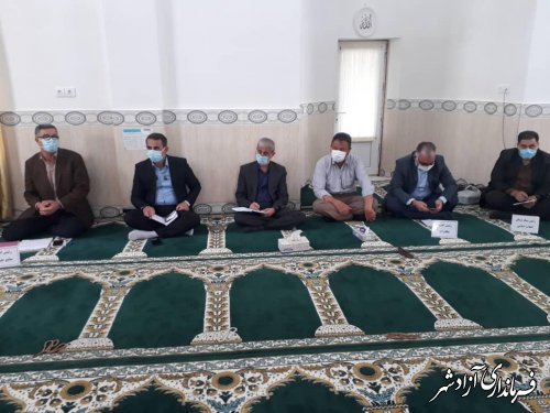 برگزاری میز خدمت در روستاهای بخش مرکزی شهرستان آزادشهر