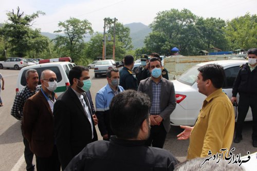 بازدید سرپرست فرمانداری آزادشهر از تفرجگاه های شهرستان در روز طبیعت