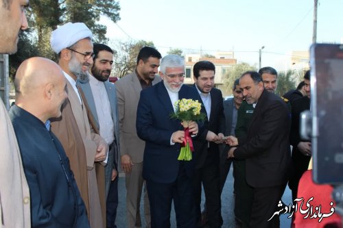 سفر شهرستانی استاندار گلستان به شهرستان آزادشهر